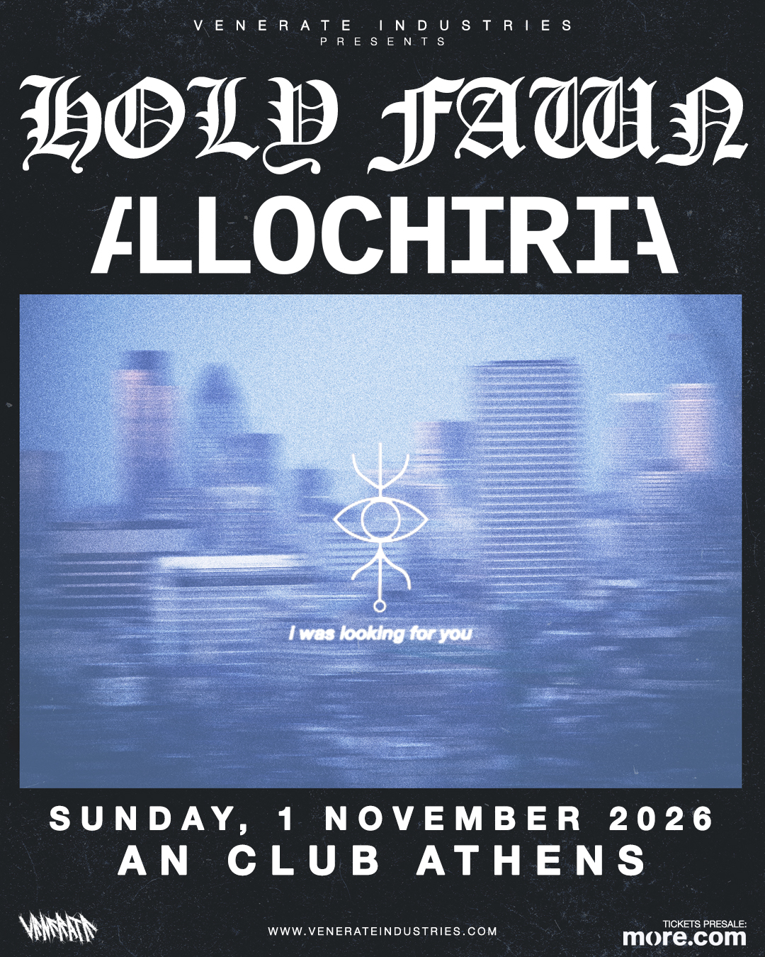 HOLY FAWN + ALLOCHIRIA Live @ AN Club